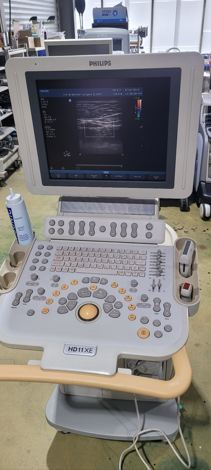 Philips HD11XE with S8-3 Cardiac & L12-5 Linear 2 Probes