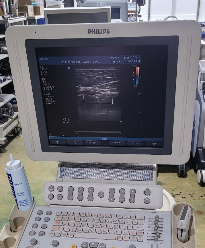 Worldwide Sell Used Philips L12-5 Linear Probe Transducer For Ultrasound Iu22 HD9 HD11XE

