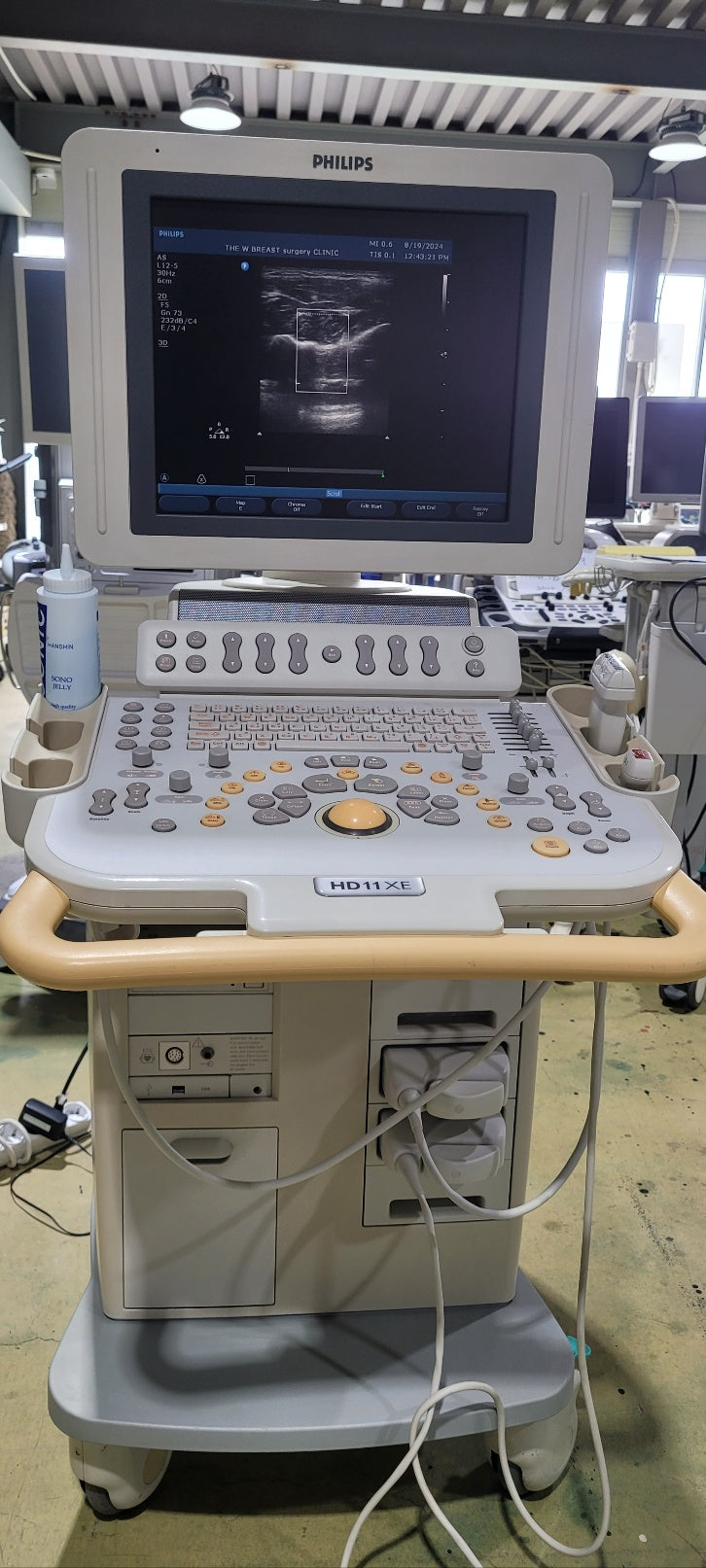 Worldwide Sell Used Philips Affiniti 50G IE33 IU22 Ultrasound Machine
