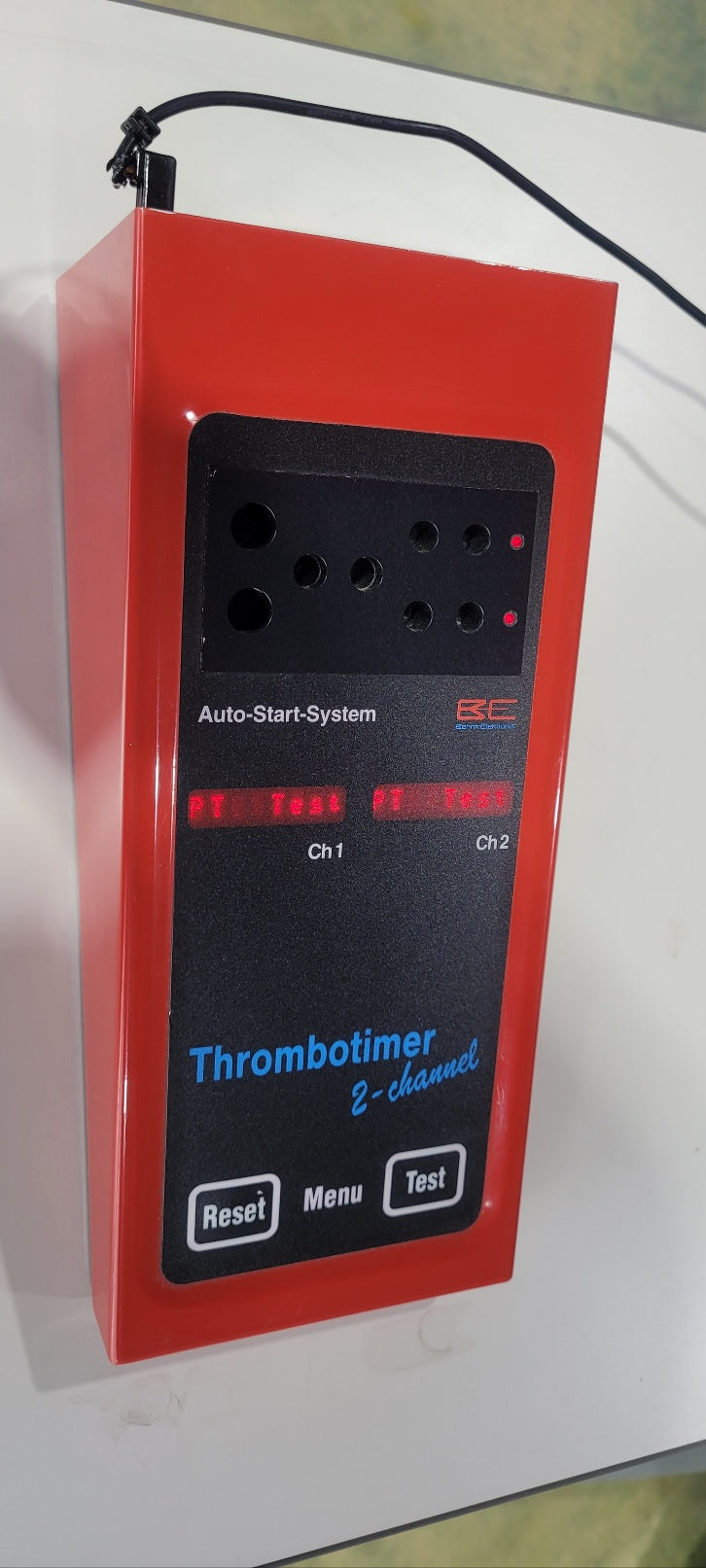 Used Behnk Elektronik Thrombotimer 2 channel Autostart System