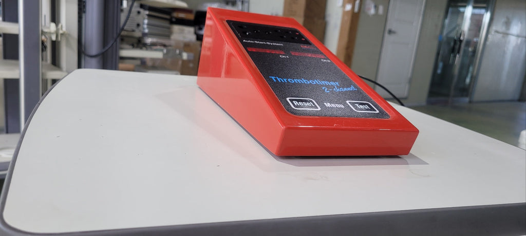 Used Behnk Elektronik Thrombotimer 2 channel Autostart System