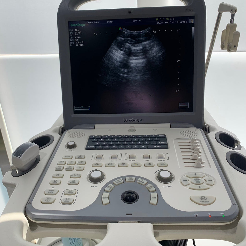 Used Sonoscape S6V Portable VET Ultrasound Convex Probe Medical