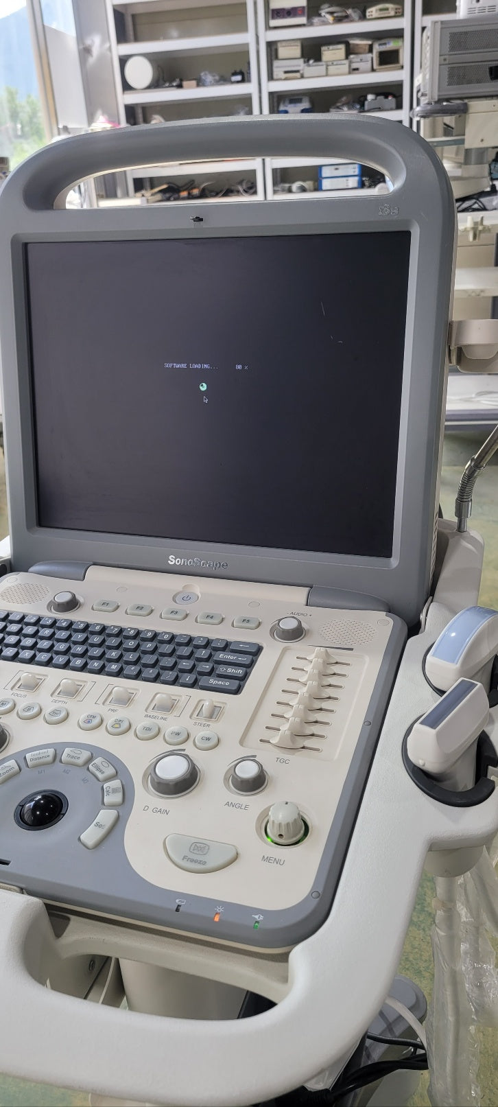 Used Sonoscape S8 Portable Ultrasound With Convex Linear Probes