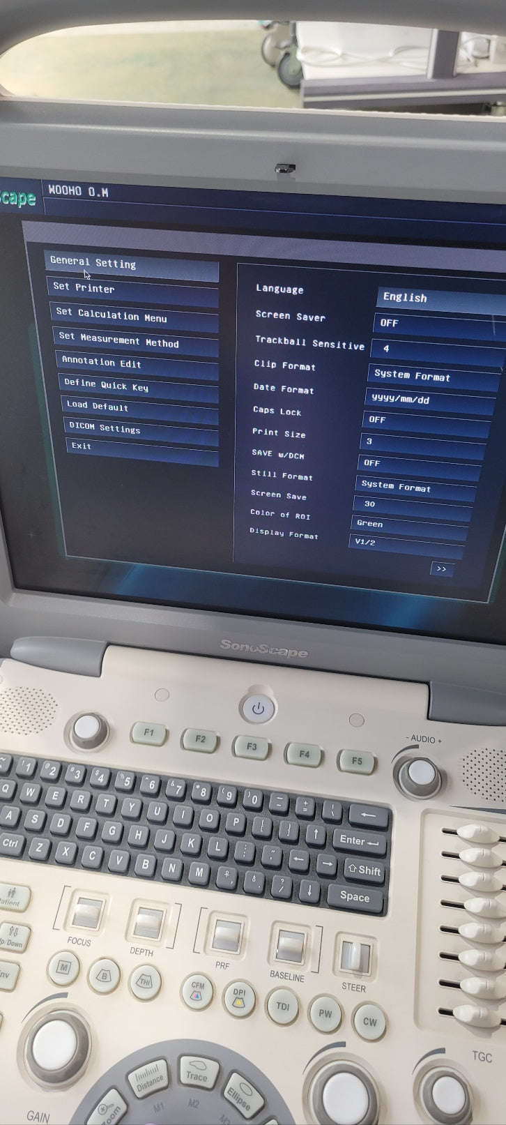 Used Sonoscape S8 Portable Ultrasound With Convex Linear Probes