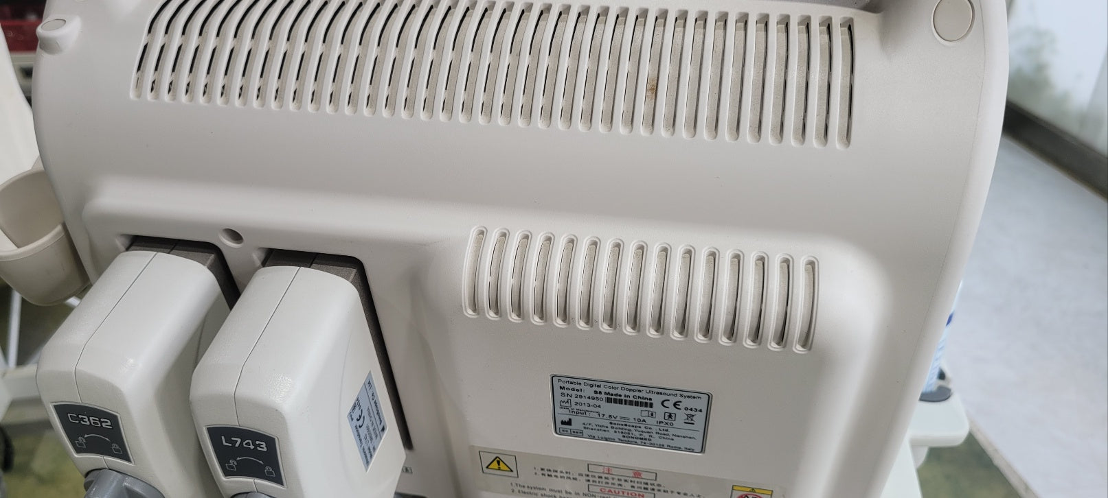 Used Sonoscape S8 Portable Ultrasound With Convex Linear Probes