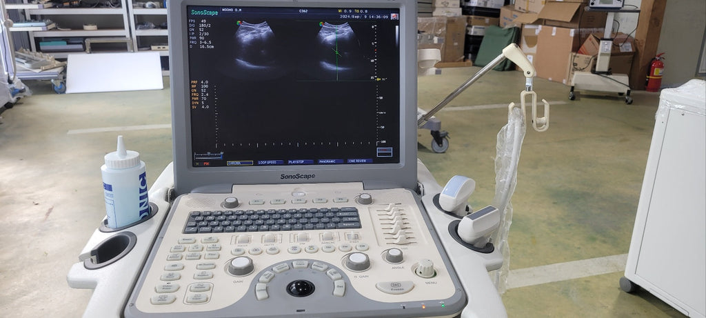 Used Sonoscape S8 Portable Ultrasound With Convex Linear Probes