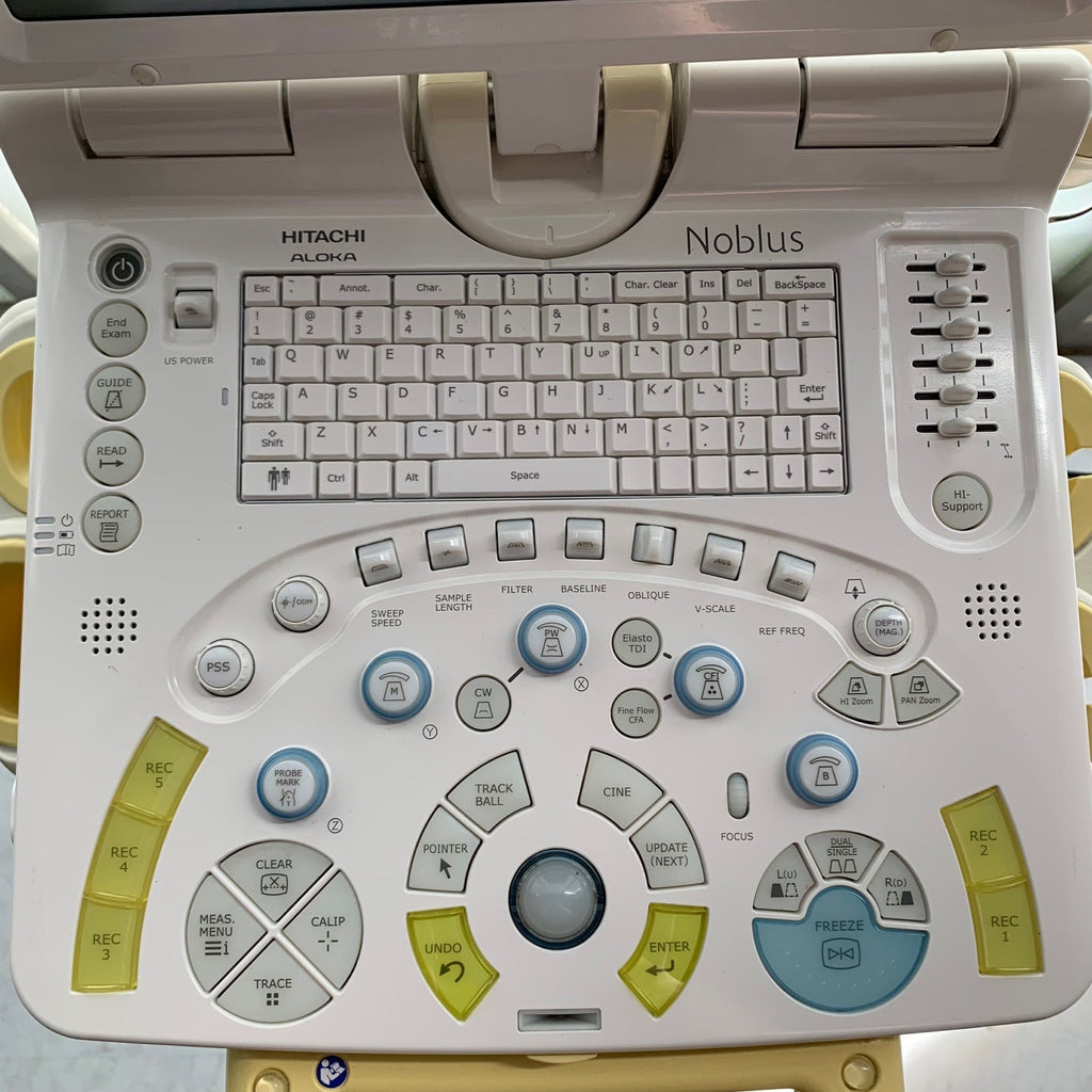 Used Aloka hitachi noblus ultrasound with pentax EG 3670URK with
