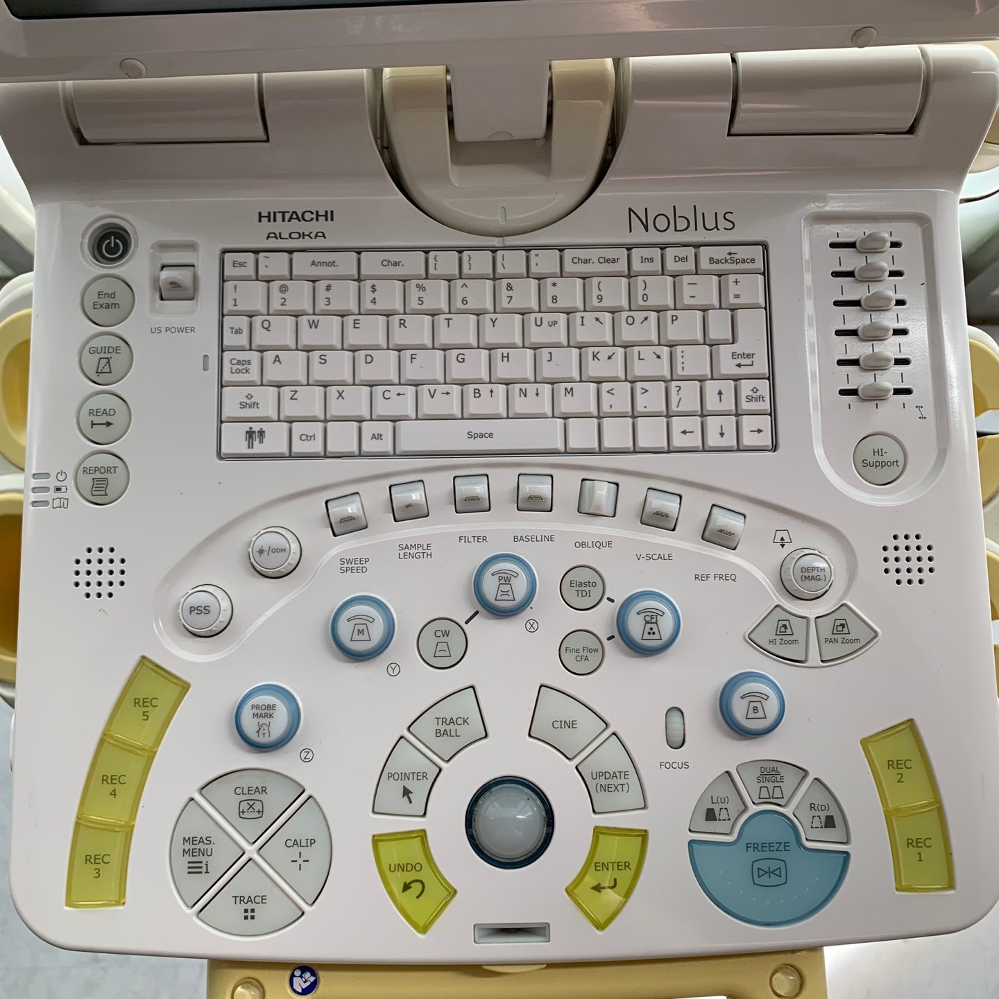 Used Aloka hitachi noblus ultrasound with pentax EG 3670URK with