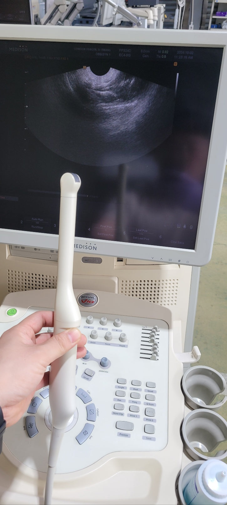 Samsung Medison Accuvix V10 Convex Linear Vaginal 3 Probes