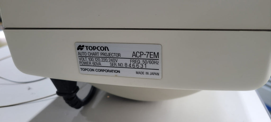 Topcon ACP-7EM Auto Chart Projector