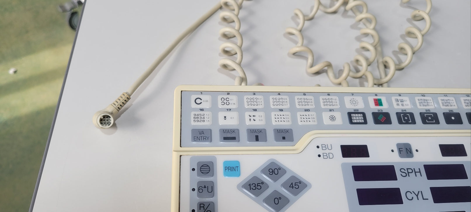 Used Topcon CV2500 Phoropter Controller for Ophthalmology