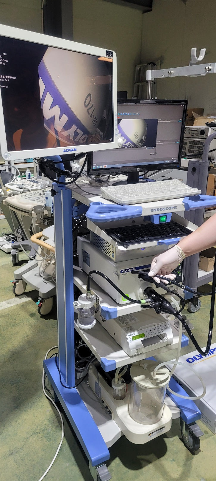 Olympus CV170 GIF H170 Gastroscope Full Endoscope System