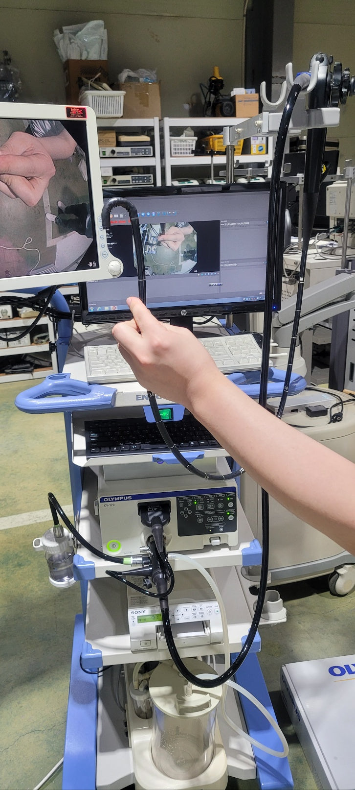 Olympus CV170 GIF H170 Gastroscope Full Endoscope System