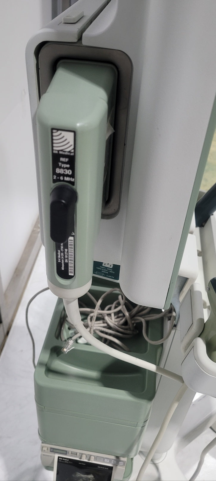 Used BK MEDICAL 1202 Ultrasound With Convex Vaginal 2Probe