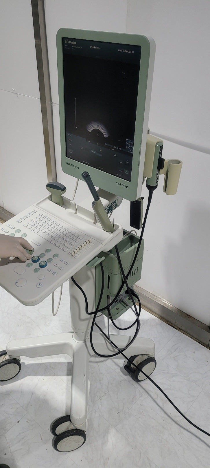 Used BK MEDICAL 1202 Ultrasound With Convex Vaginal 2Probe