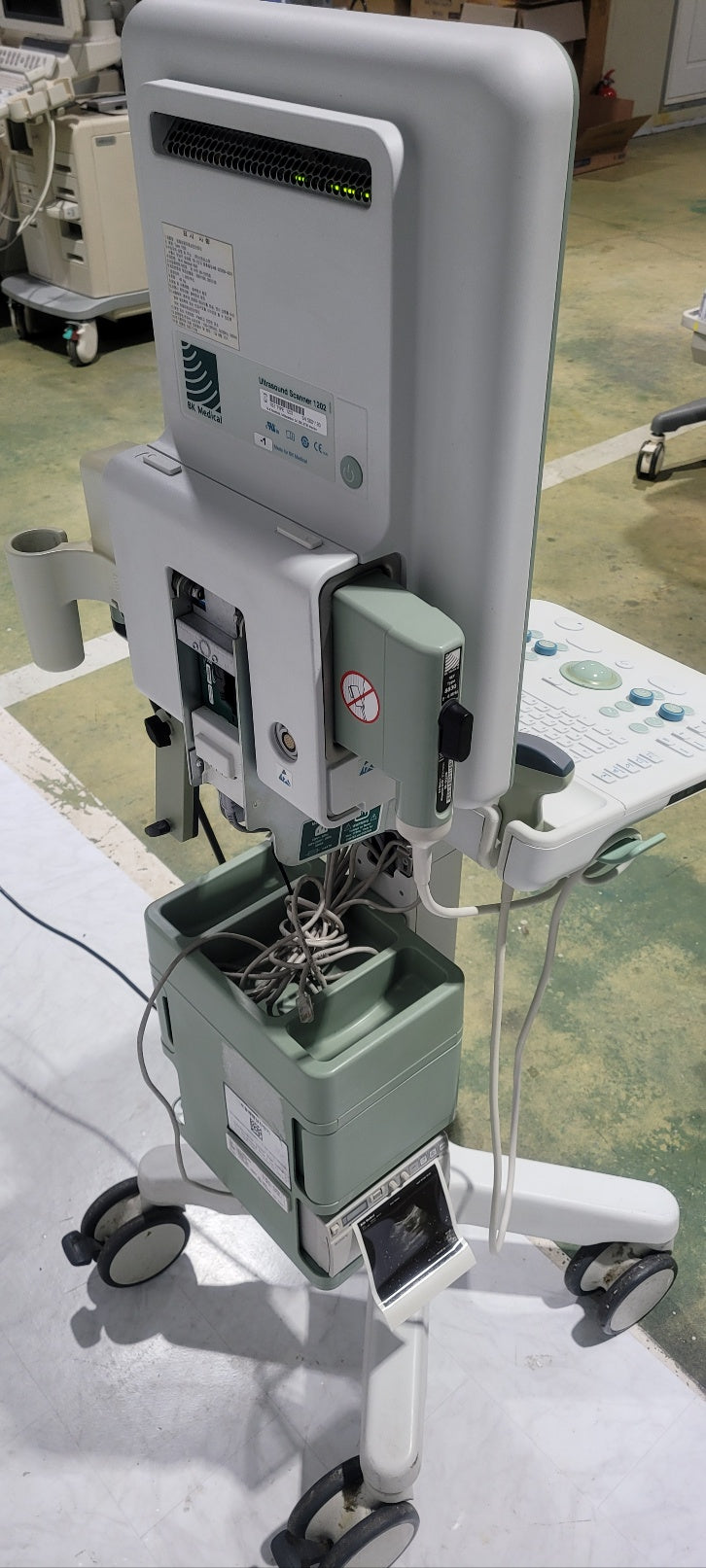 Used BK MEDICAL 1202 Ultrasound With Convex Vaginal 2Probe
