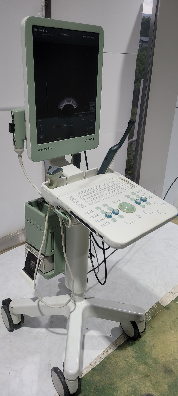 Used BK MEDICAL 1202 Ultrasound With Convex Vaginal 2Probe