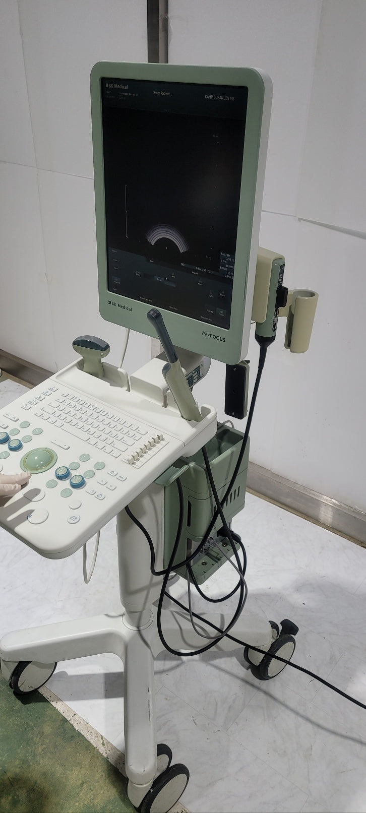 Used BK MEDICAL 1202 Ultrasound With Convex Vaginal 2Probe