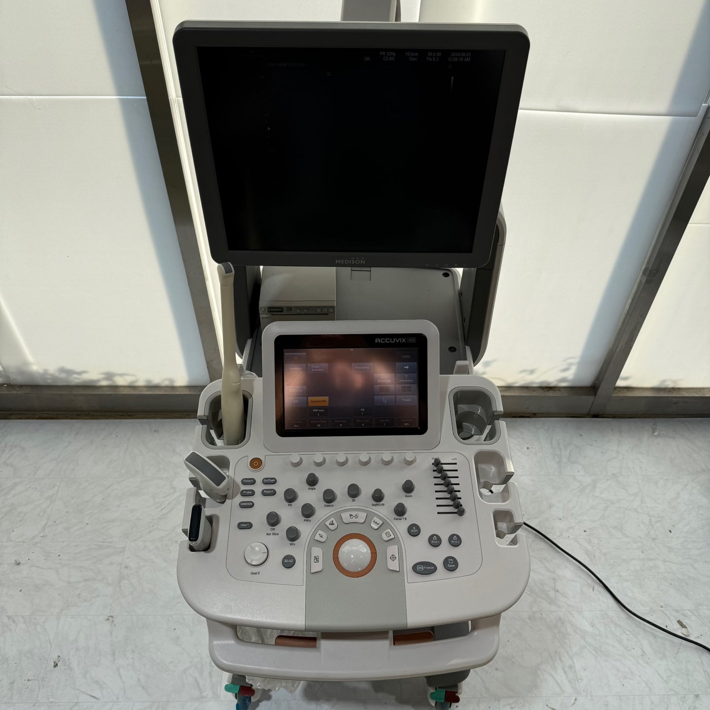 Samsung Medison accuvix XG with Convex, Linear & Vaginal 3 Probes
