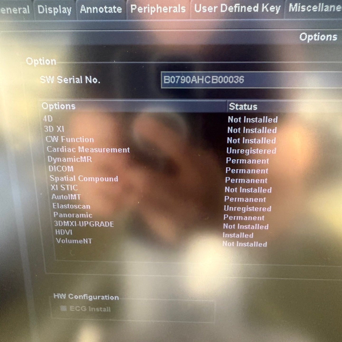 Samsung Medison accuvix XG with Convex, Linear & Vaginal 3 Probes