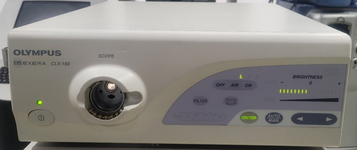 used olympus clv 260 light source
