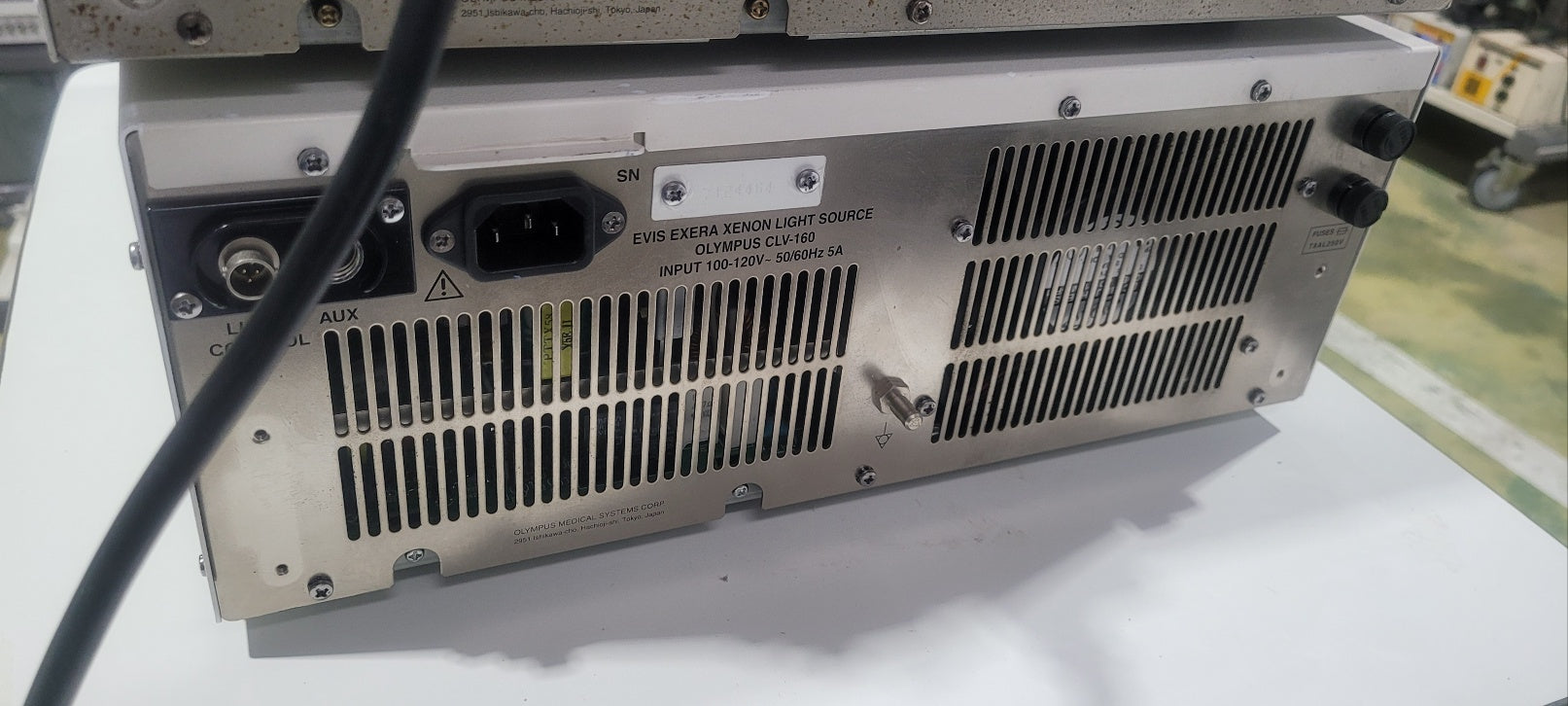 Used Olympus CLV 160 Light Source For Endoscopy