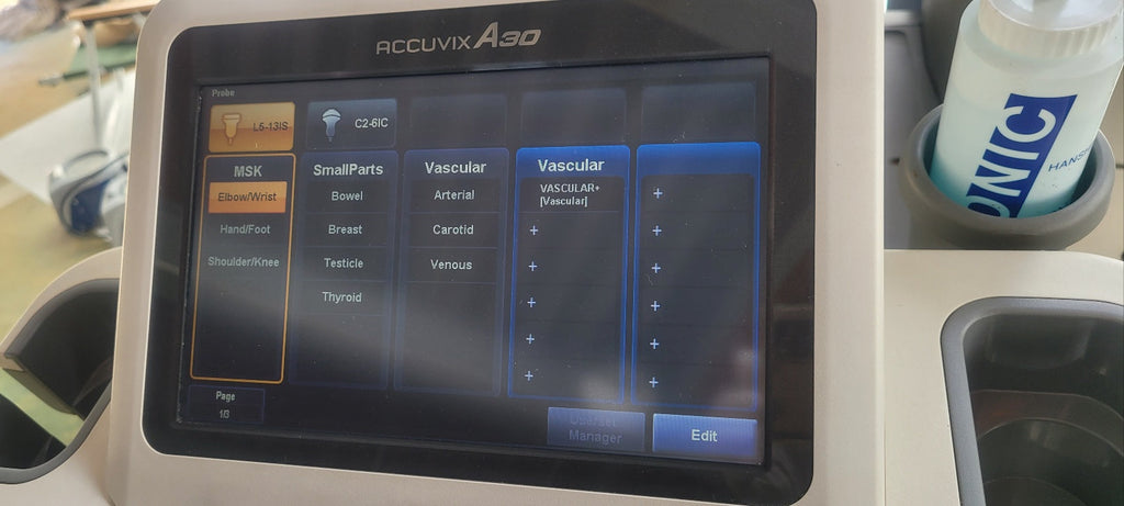 Used Medison accuvix A30 3D/4D With Convex Linear Vaginal 3 Probes