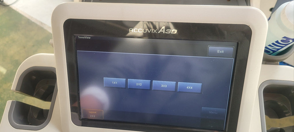 Used Medison accuvix A30 3D/4D With Convex Linear Vaginal 3 Probes