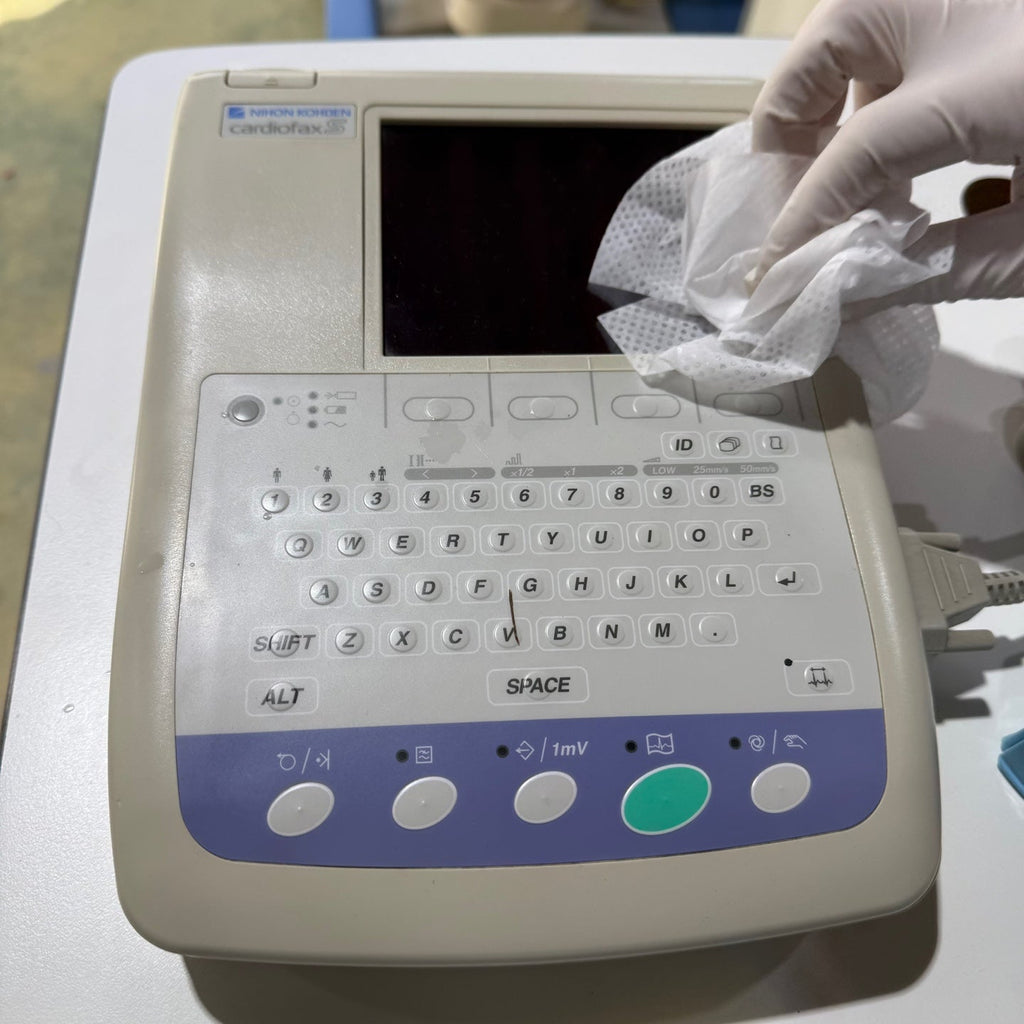 Nihon Kohden Cardiofax S EKG ECG Machine
