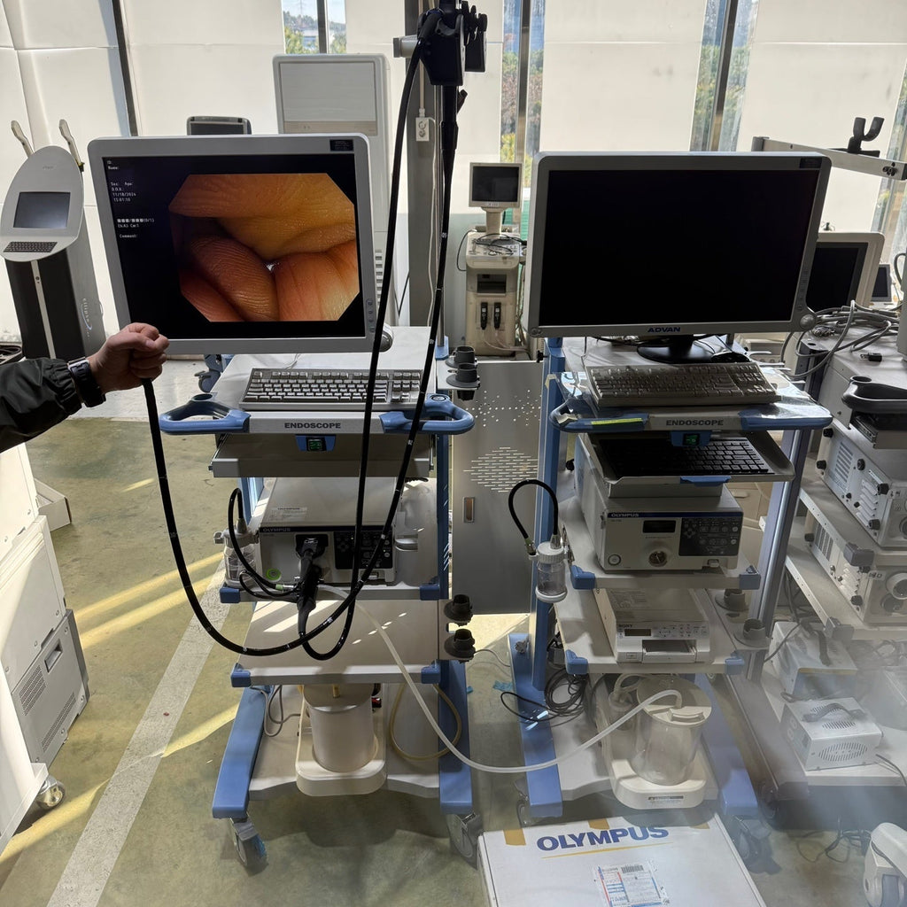 Olympus CV170 GIF H170 Gastroscope Full Endoscope System (2 Units)
