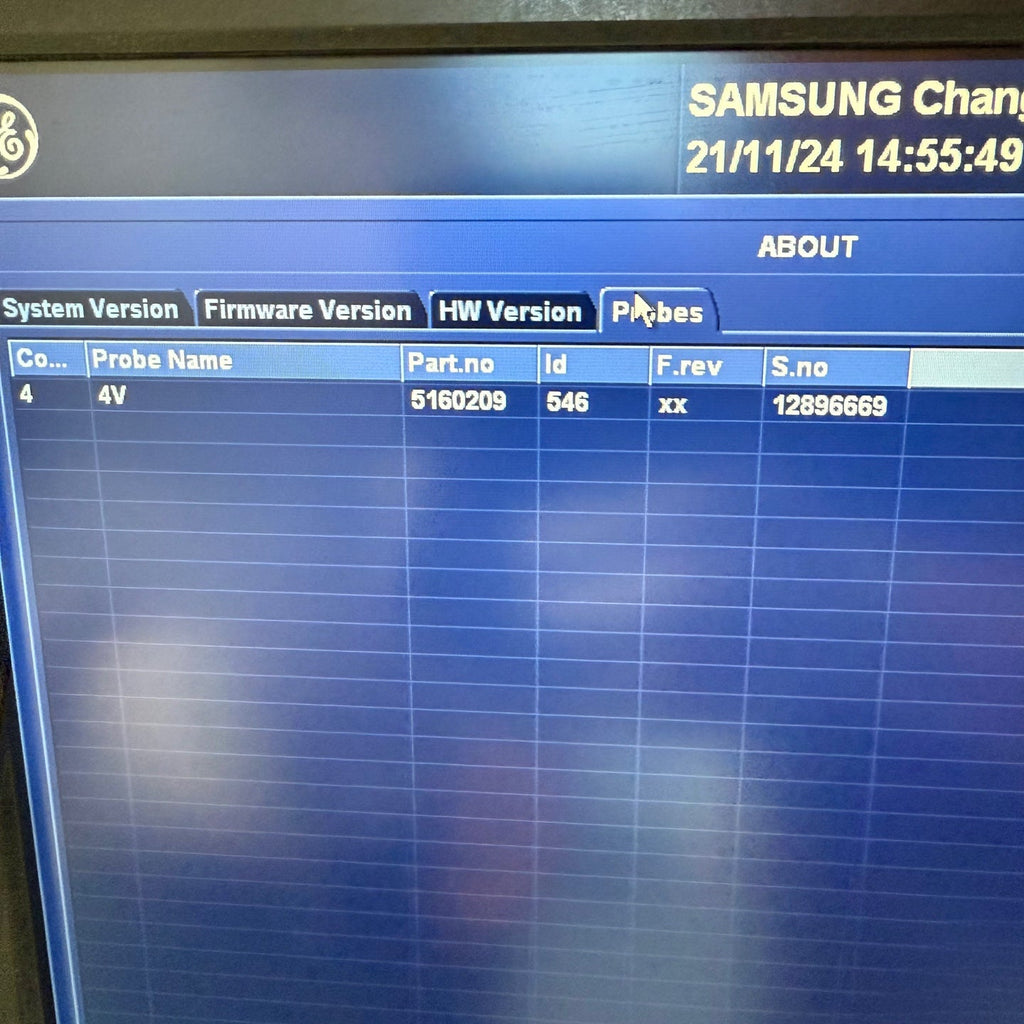 GE Vivid E9 XDclear 4D with 3 Probes