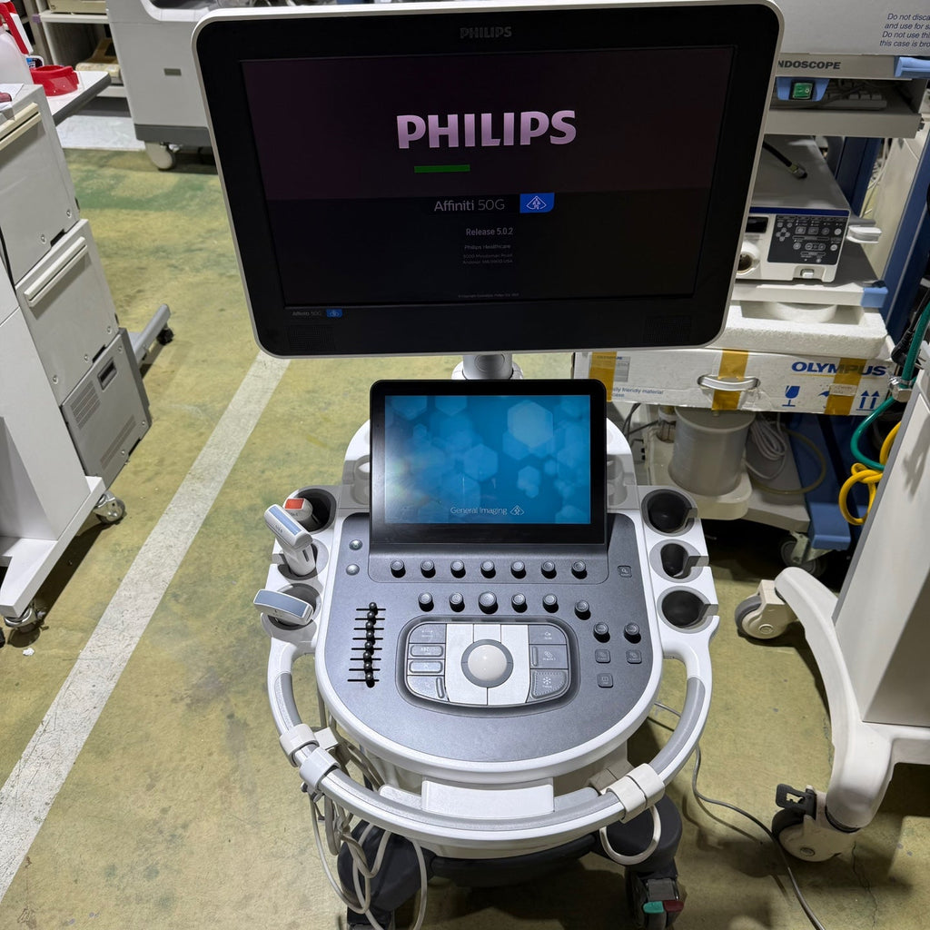 Philips Affiniti 50G with Cardiac, Convex & Linear 3 Probes