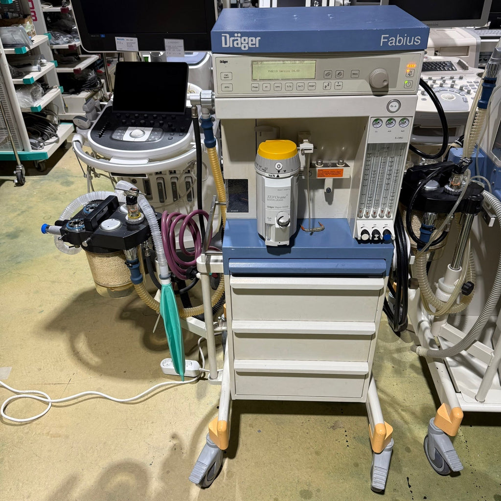 Drager Fabius Machine Lot of 2 Units
