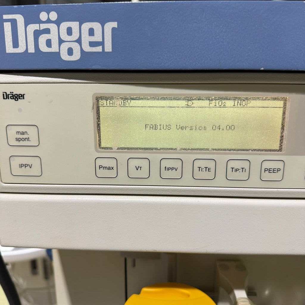 Drager Fabius Machine Lot of 2 Units