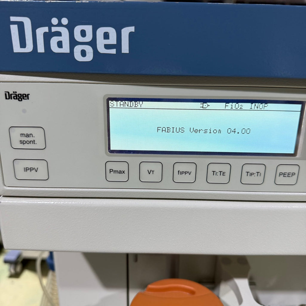 Drager Fabius Machine Lot of 2 Units