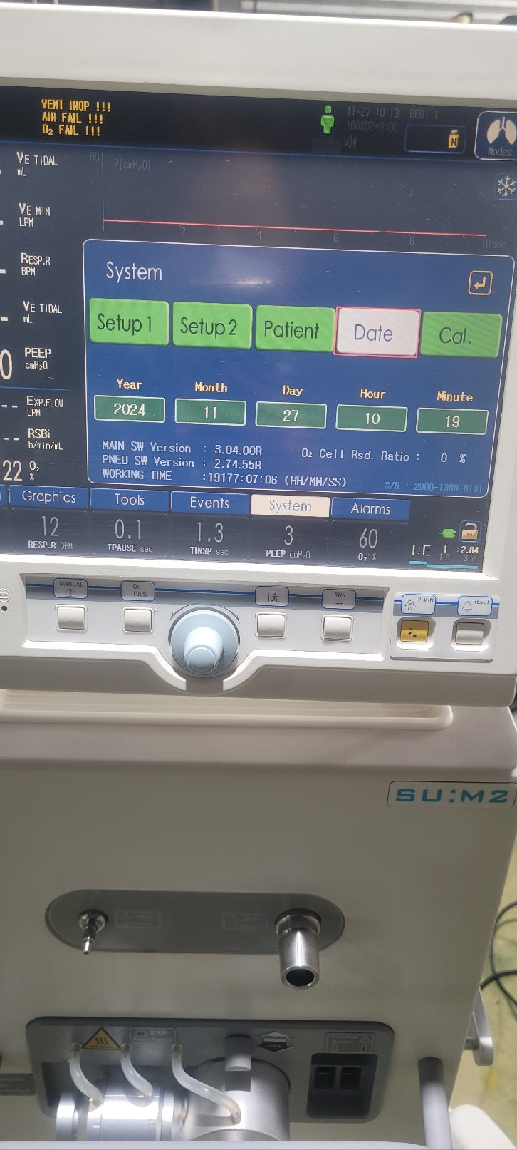 Ventilator MEK SU M2 Medical Equipment
