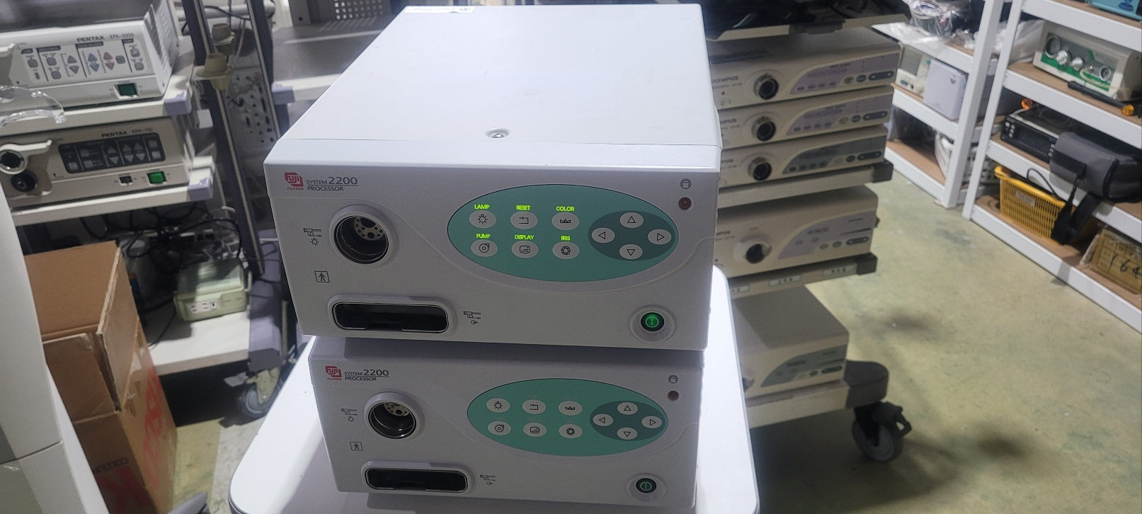 Pre-Owned Fujinon EPX-2200 Endoscopy Video Processor — Lot of 2 Units