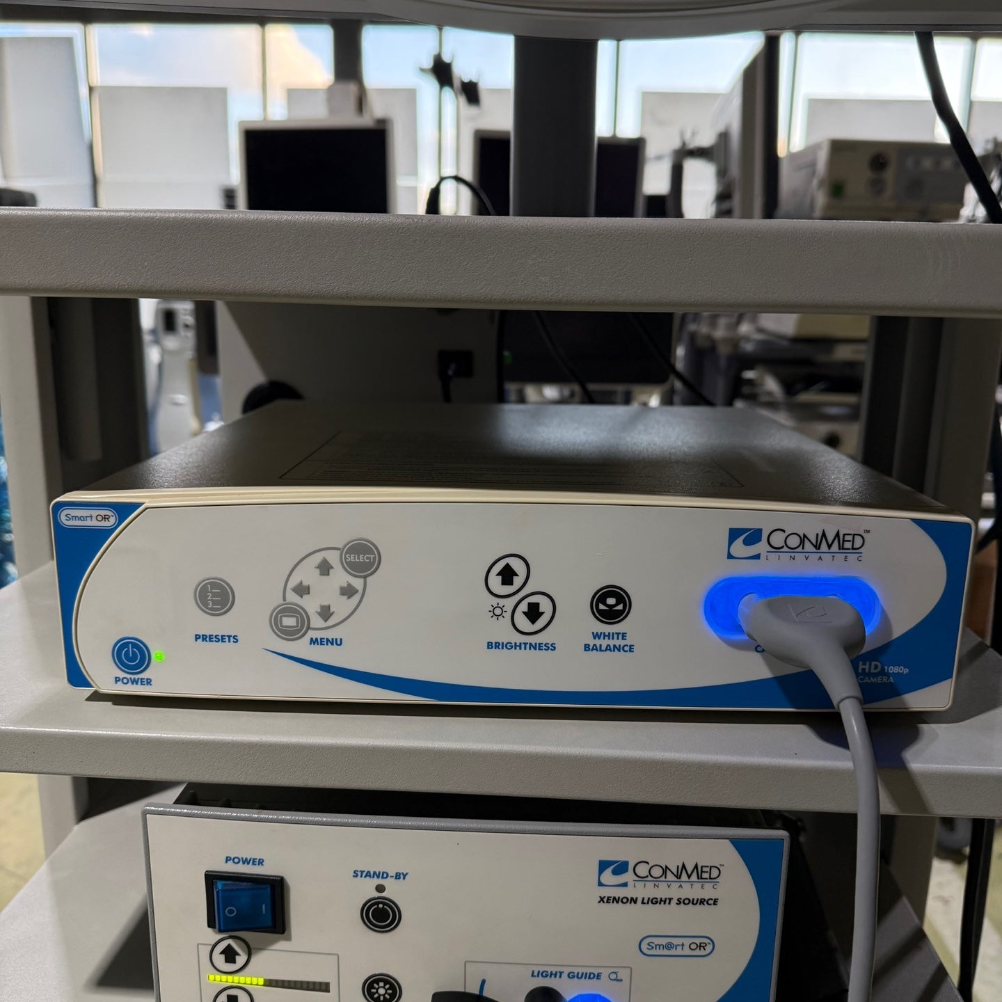 Conmed IM4000& HD Camera IM4120&Zenon Light Source&Livatec C9800&Conmed Monitor&Trolley Full System