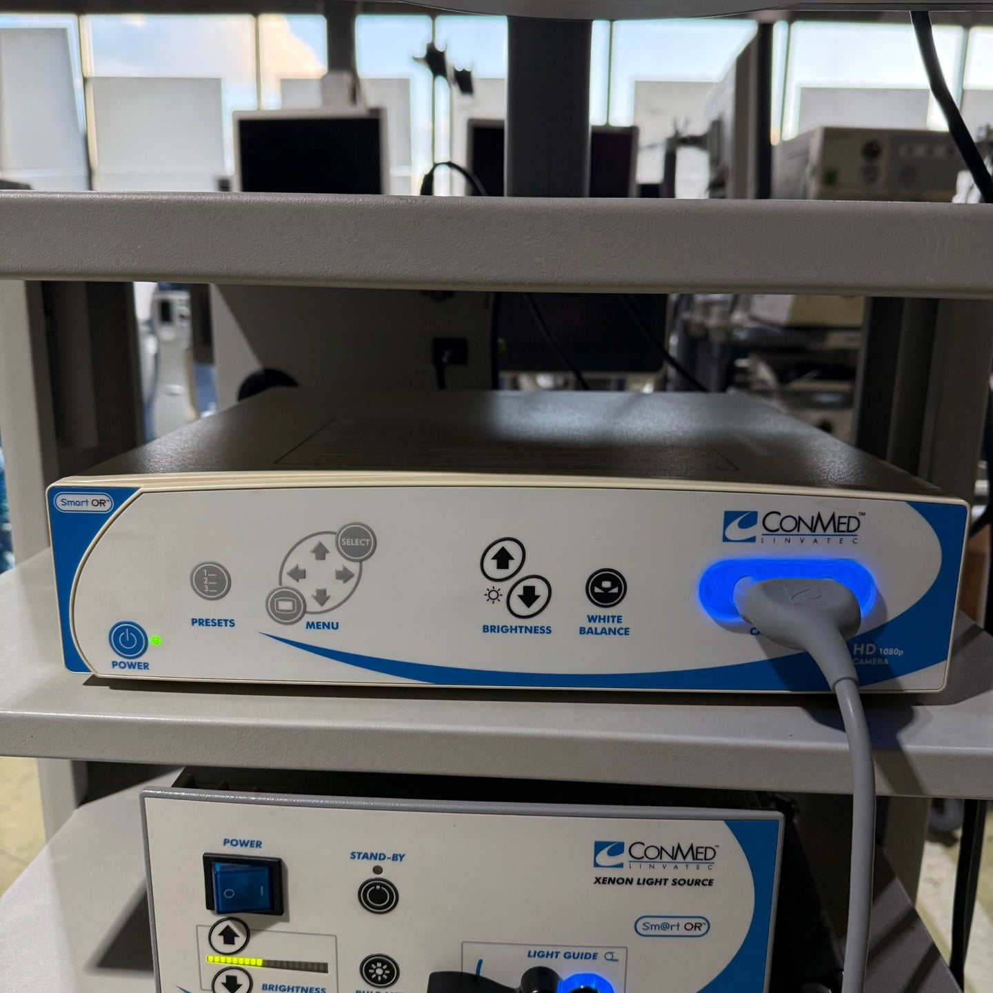 Conmed IM4000& HD Camera IM4120&Zenon Light Source&Livatec C9800&Conmed Monitor&Trolley Full System