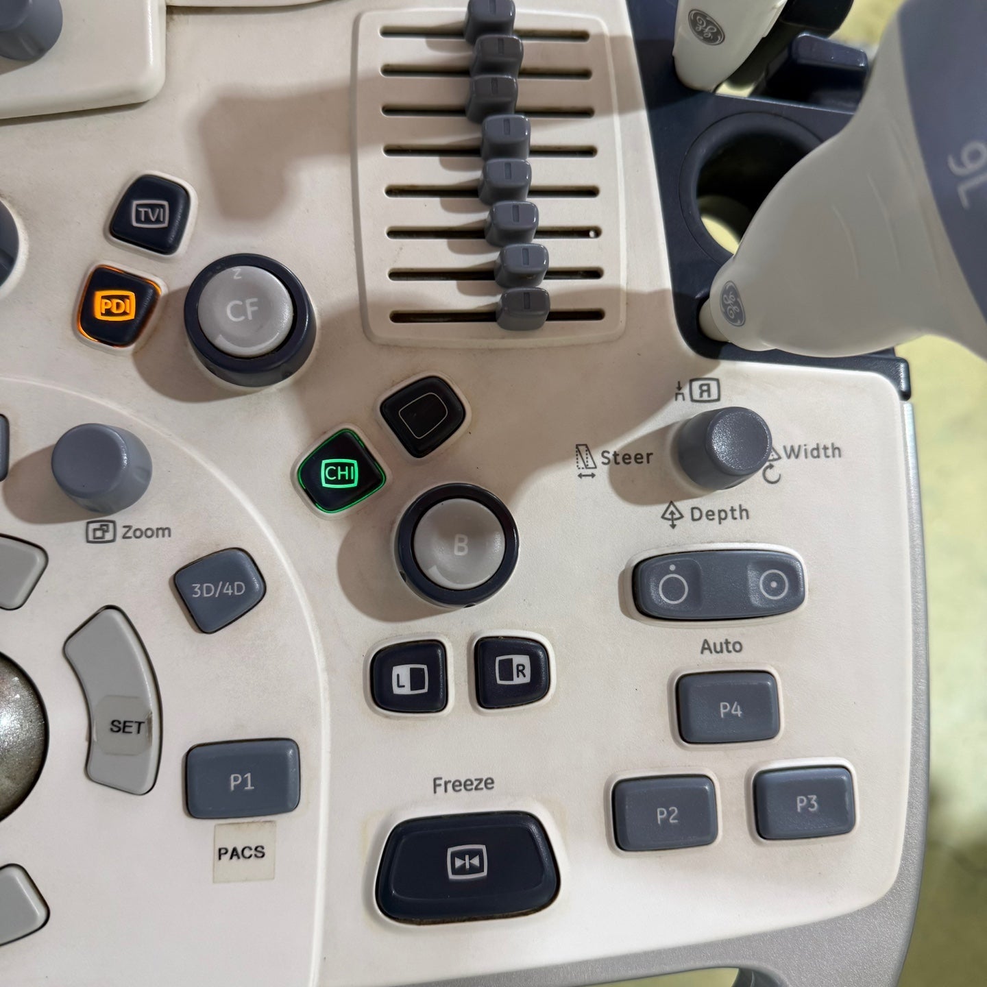 GE Logiq E9 with 3 Probes L8-18i & 9L & M4S