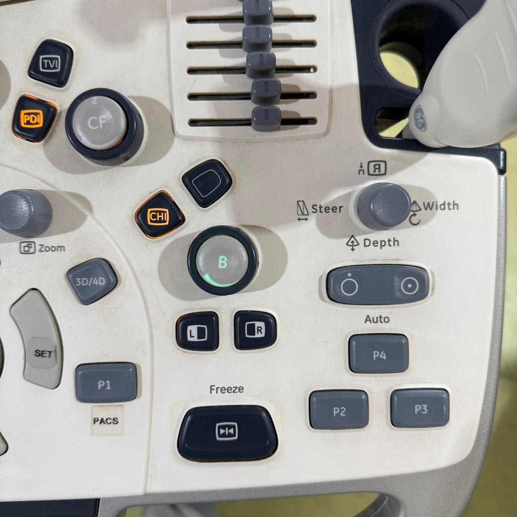 GE Logiq E9 with 3 Probes L8-18i & 9L & M4S