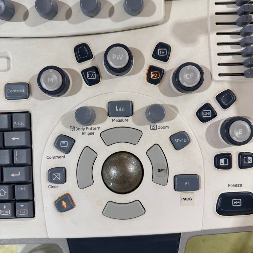 GE Logiq E9 with 3 Probes L8-18i & 9L & M4S