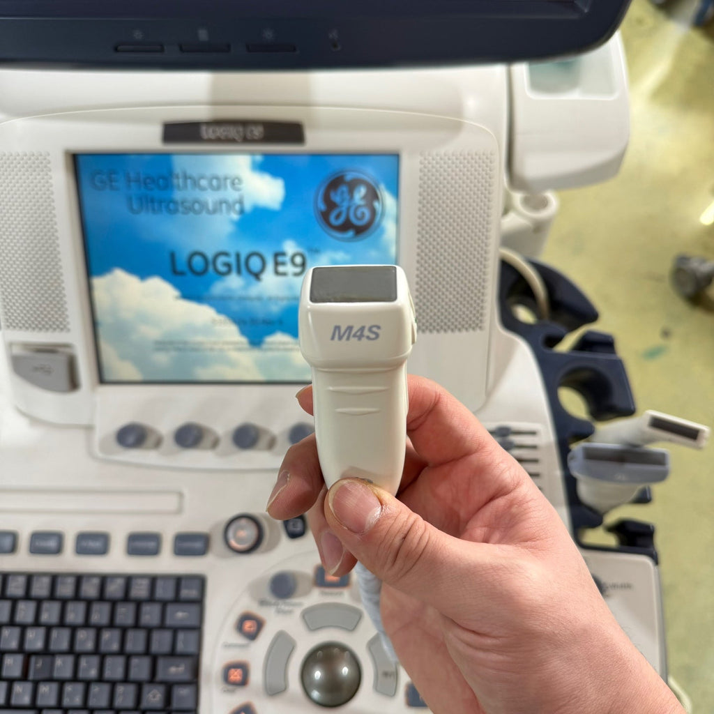 GE Logiq E9 with 3 Probes L8-18i & 9L & M4S