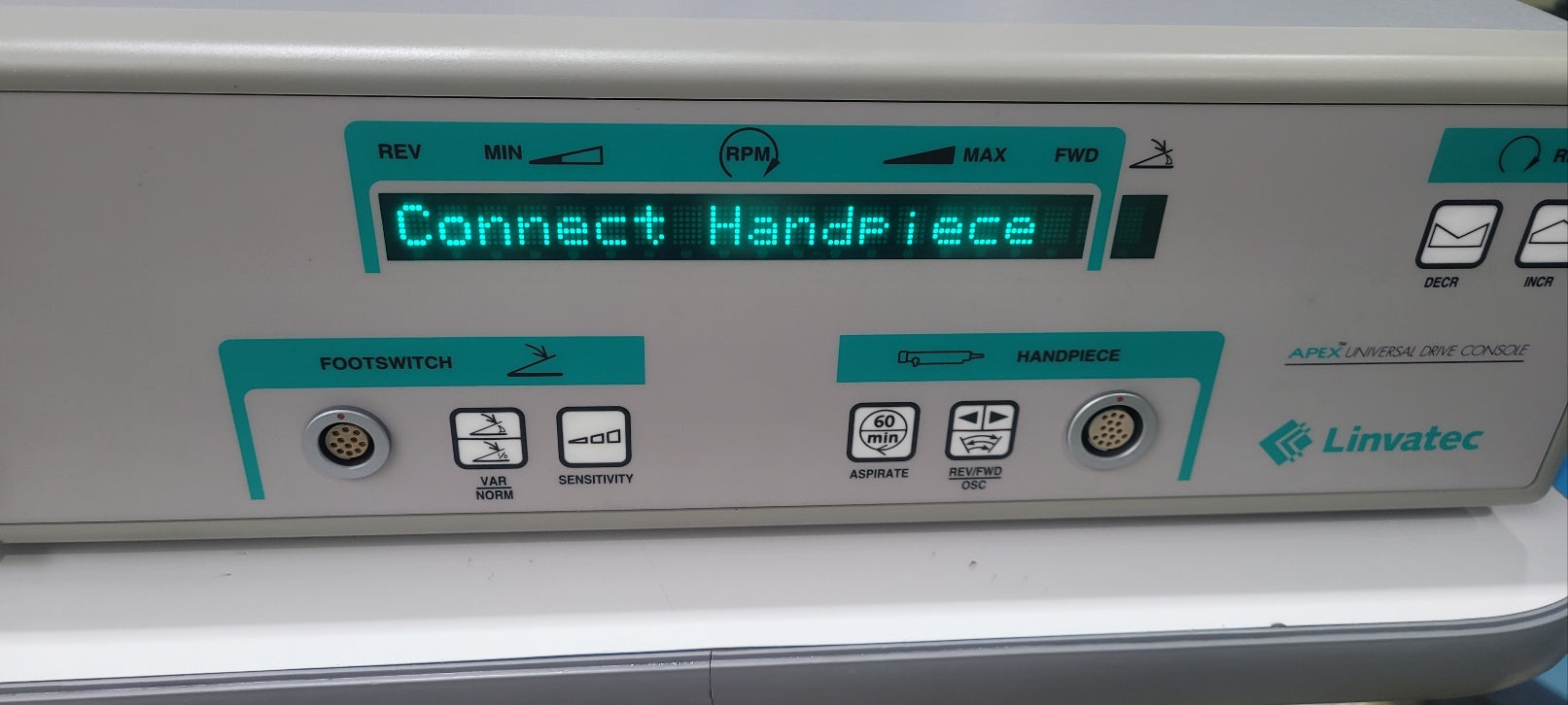 Used Linvatec Universal Drive Console
