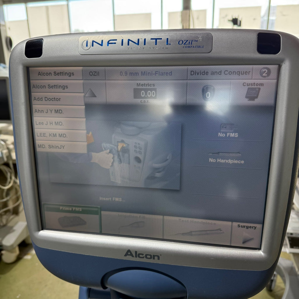 Used Alcon Infiniti Vision Phaco System