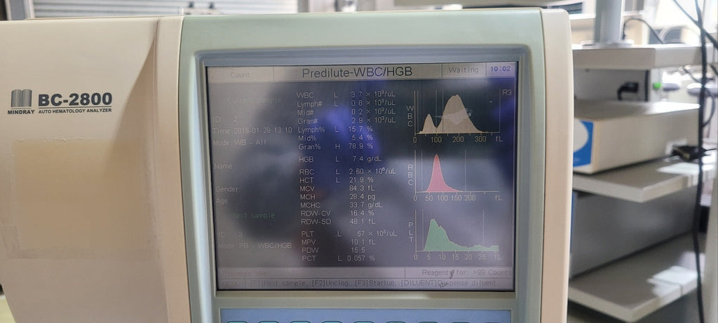 Used Mindray BC 2800 CBC