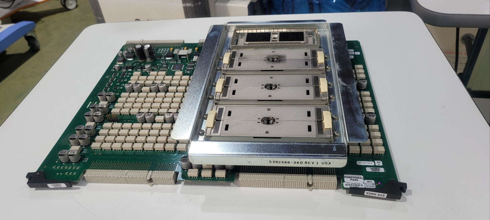 Used GE Logiq E9 Ultrasound GRLY Board P/N 5392466-340 REV1