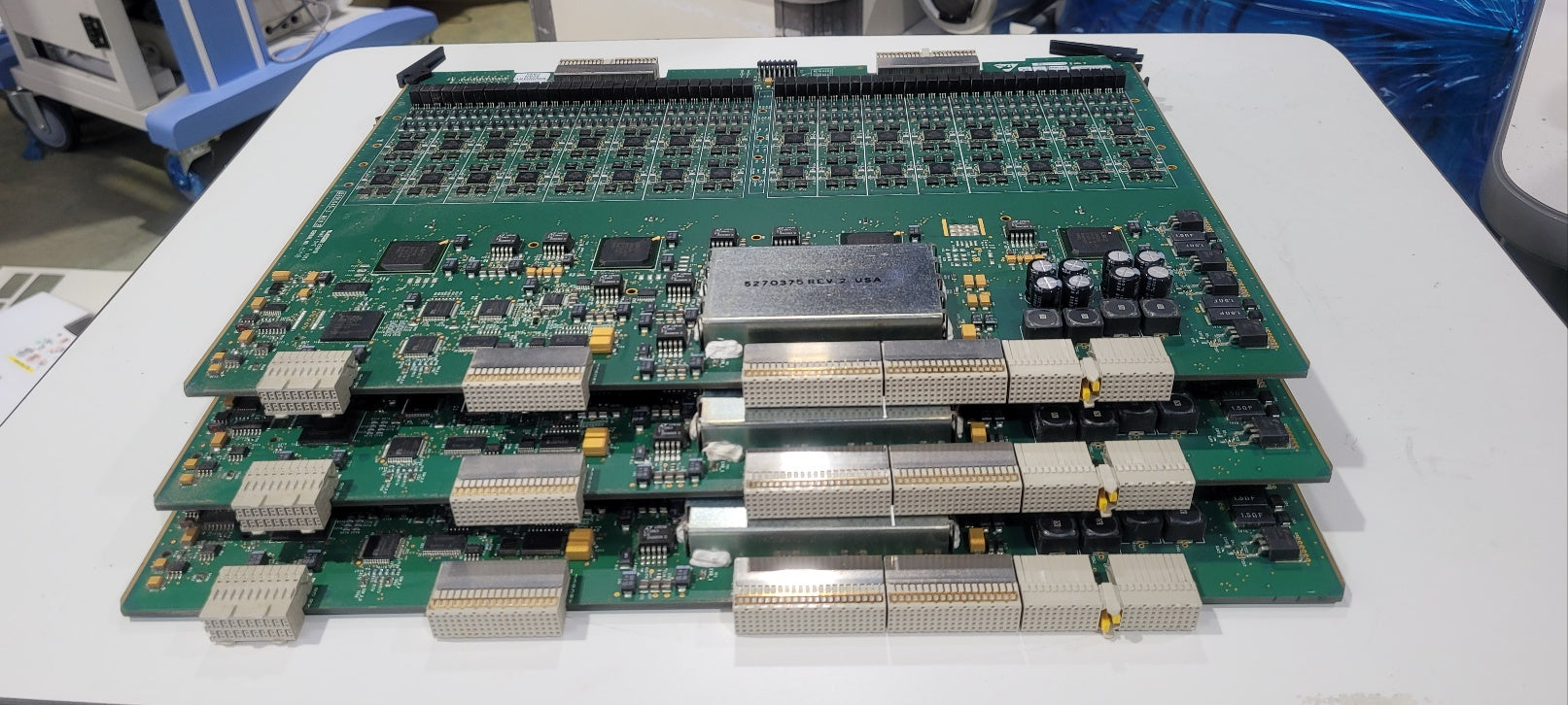 Used GE Logiq E9 Board Assembly 5270375 REV2 USA