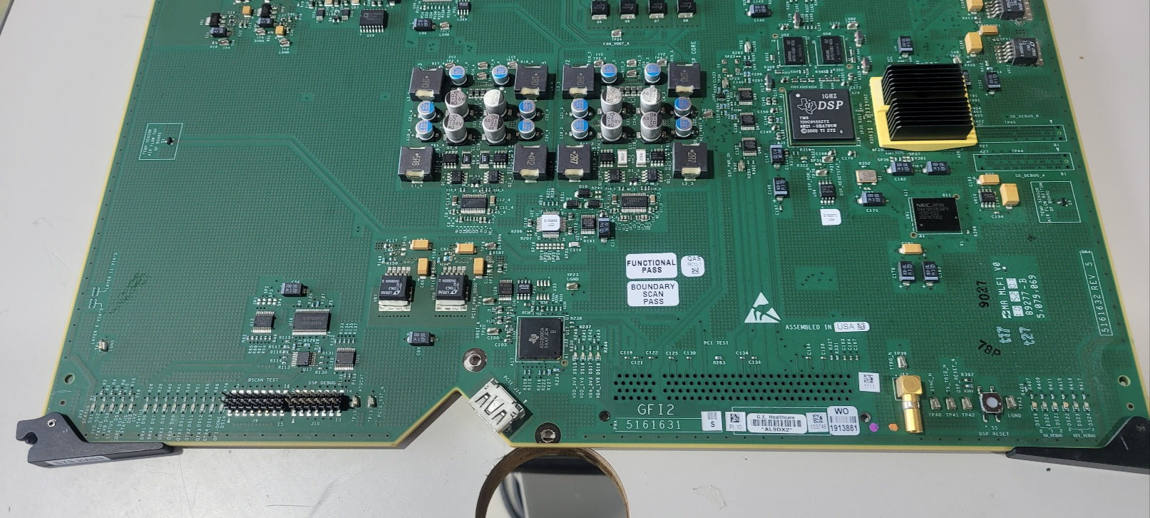 Used GE Logiq E9 Board Part GFI2 PWA 5161631