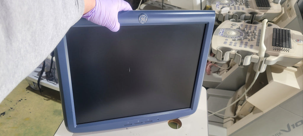 Used GE logiq E9 Ultrasound LCD Monitor 5183750 REV03